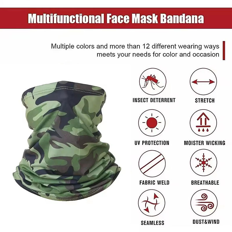 Lenço Mágico de Seda Gelada pa - Neck Gaiter Face Cover avaliação e preço