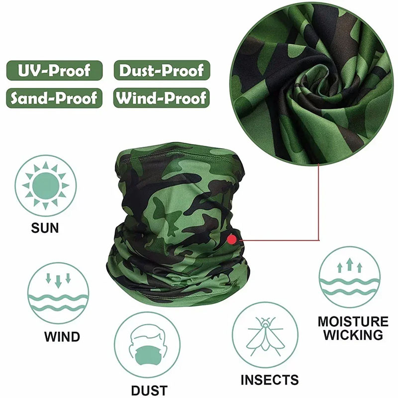 Lenço Mágico de Seda Gelada pa - Neck Gaiter Face Cover avaliação e preço