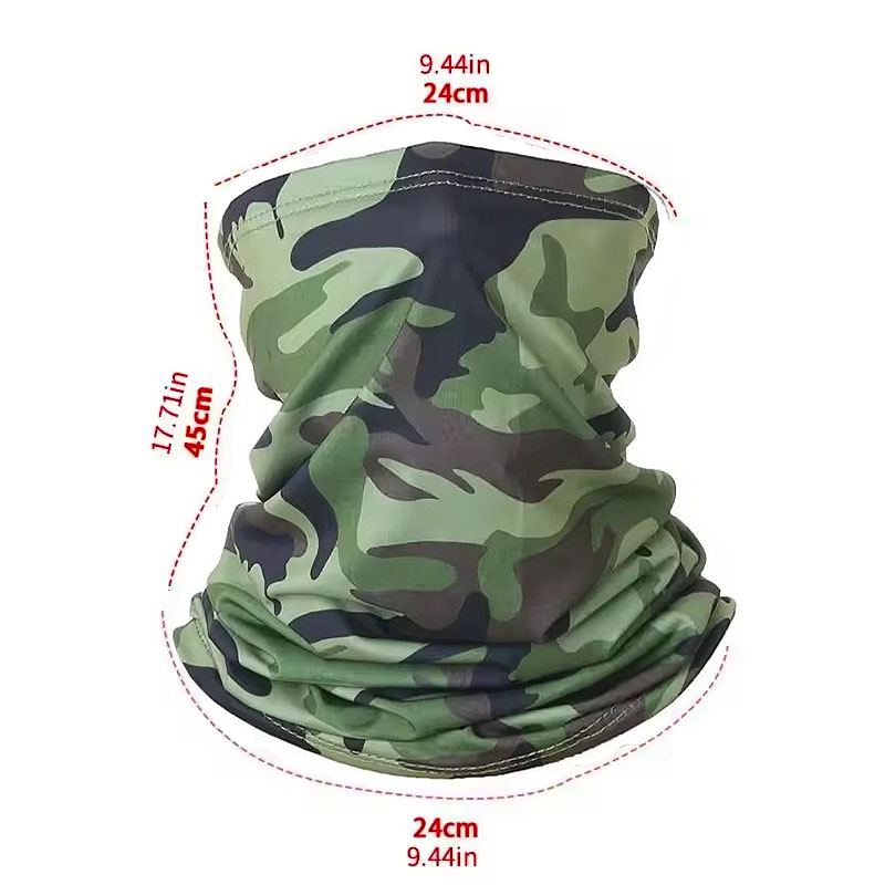 Lenço Mágico de Seda Gelada pa - Neck Gaiter Face Cover avaliação e preço