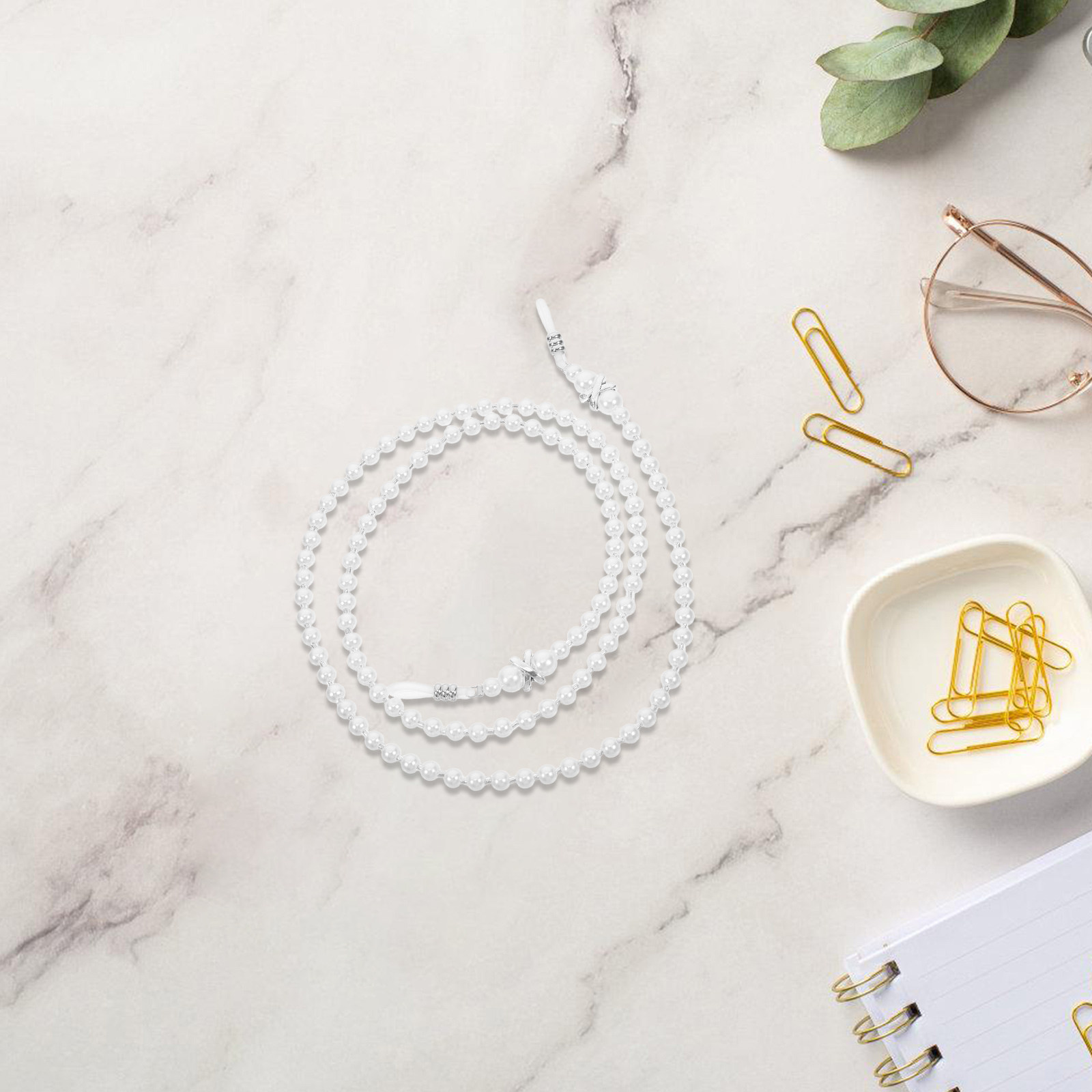 Corrente de Óculos com Pérolas - Mask Chain Holder avaliação e preço